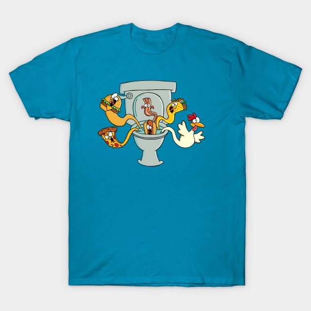 Food Ghosts! T-Shirt by Crockpot